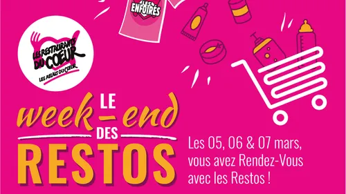 Top départ du week-end de collecte nationale des Restos du coeur !