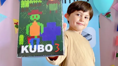 Un Nantais de 8 ans crée un jeu-vidéo pour la console NES !