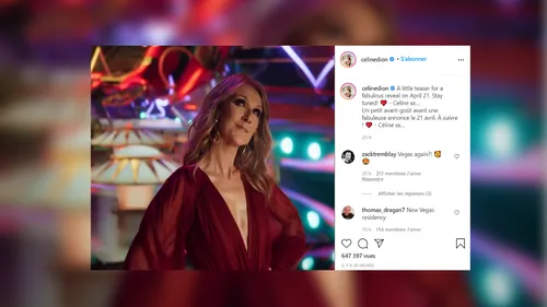 Céline Dion publie un mystérieux teaser qui intrigue les fans !