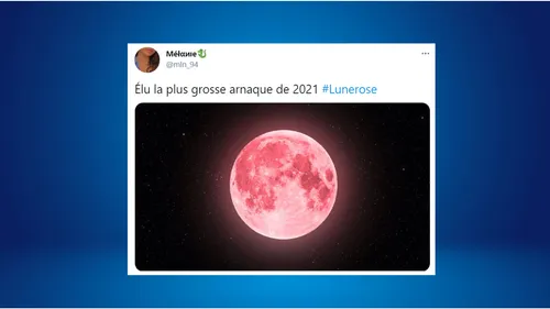 "Super Lune rose" : Twitter est déçu (et c’était prévisible)