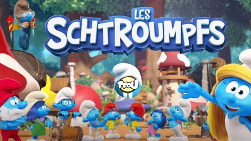 Les Schtroumpfs de retour à la télé et en 3D