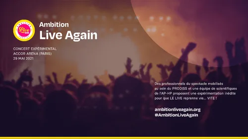 Ambition Live Again : les inscriptions au concert test de Paris...