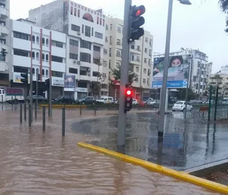 (VIDEO) Des pluies diluviennes s'abattent sur Casablanca