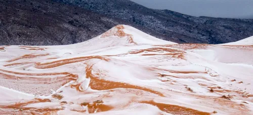 Désert algérien enneigé: les images de la NASA!