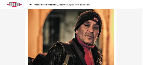 Moncef, pizzaïolo sans-abri interpelle Emmanuel Macron dans une...