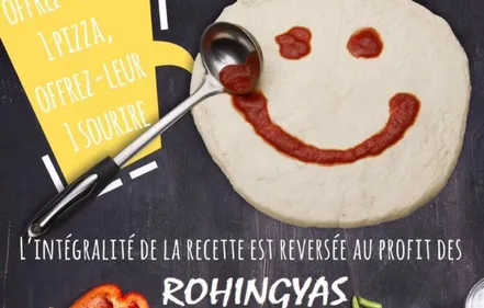 A Rouen, les pizzerias s'associent pour les Rohingyas !