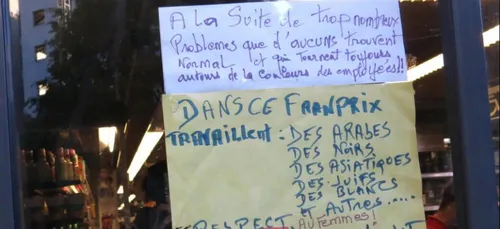 Paris: une supérette interdit l'entrée du magasin aux racistes