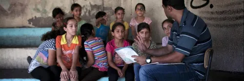 Une collecte pour que les enfants de Gaza puissent faire leur...