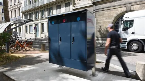 Les premiers casiers pour SDF de France installés à Rouen