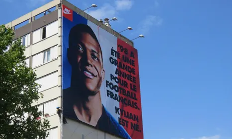 La fresque en l'honneur de Kylian Mbappé de retour à Bondy!