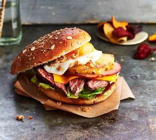 Recette : Burgers de Hampe de Bœuf à l’Australienne