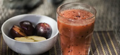 Recette : Smoothie de prune à l'orange