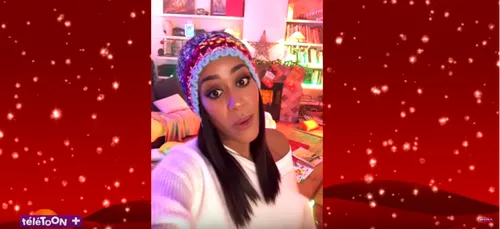 Amel Bent reprend des tubes du moment en version noël !