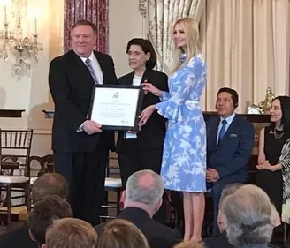 Une tunisienne récompensée pour son engagement aux Etats-Unis