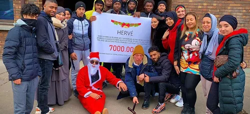 Un jeune du Val d’Oise collecte plus de 7.000 € pour sortir un SDF...