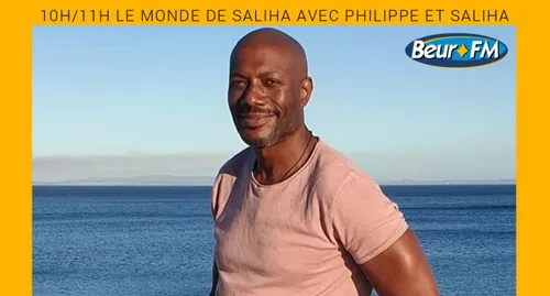 Harry Roselmack invité exclusif du "Monde de Saliha", sur Beur FM