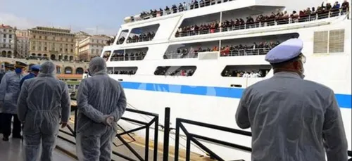 Un ferry et ses 742 voyageurs venus de Marseille mis en quarantaine...
