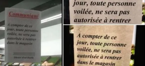 Une supérette interdit l’accès aux femmes voilées... le groupe...