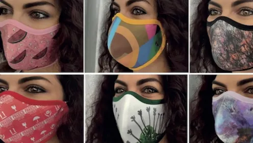 L’Institut du Monde Arabe lance ses « masques COVID » illustrés par...