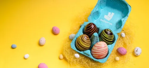 Deliveroo dévoile sa collection d'-ufs de Pâques