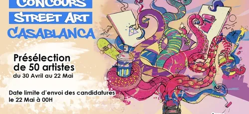 "STREET ART CASABLANCA" : Lancement du concours