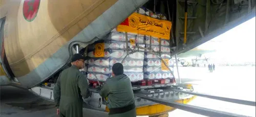 Le Maroc envoie une aide humanitaire à Gaza et en Cisjordanie