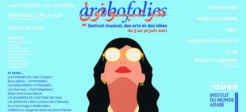 Festival Arabofolies : du 5 au 30 juin à l'IMA