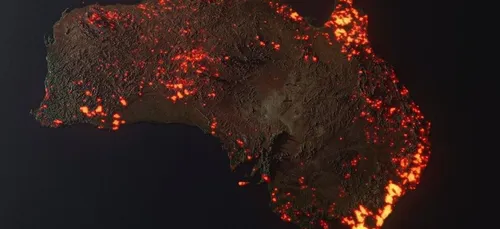 Australie : que représente vraiment cette carte des feux dans le...