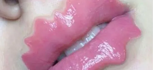 "Les lèvres du diable" : la nouvelle tendance inquiétante de...