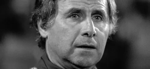 Michel Hidalgo, l'ancien sélectionneur de l'équipe de France de...