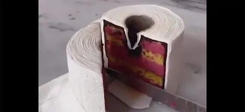 Des vidéos de gâteaux en trompe-l'œil affolent la toile