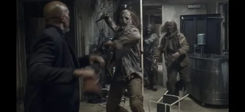 « The Walking Dead » : de nouvelles images dévoilées du final de la...