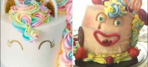 Une maman commande un gâteau licorne et reçoit une horreur ! (Photo)