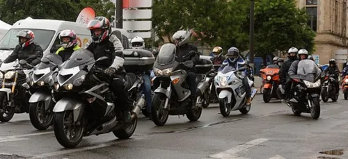 Bordeaux : mille motards mobilisés contre la limitation à 80 km/h