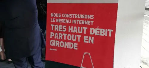 Gironde : lancement officiel du chantier de la fibre optique