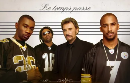 Johnny Hallyday: quand le rocker chantait avec des rappeurs (vidéo)