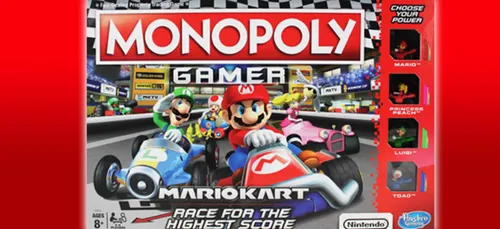 Découvrez le Monopoly version Mario Kart