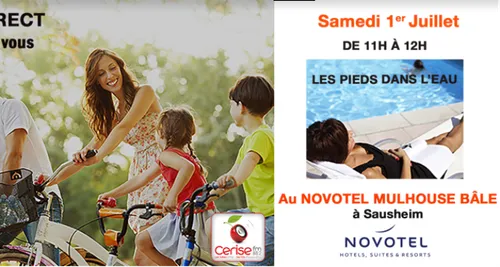 En direct de chez vous au Novotel Bâle Mulhouse Fribourg