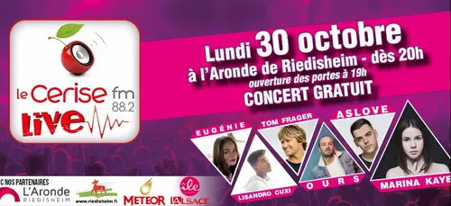 Revivez le Cerise FM Live du 30/10/2017 !