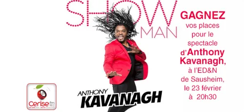 Anthony KAVANAGH le vendredi 23 février à l'ED&N de Sausheim