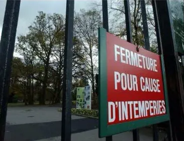 Parcs fermés à Reims