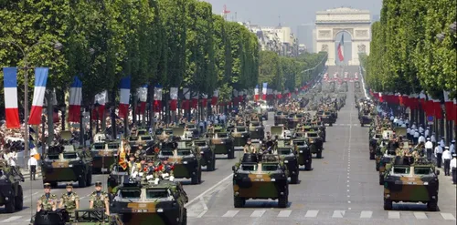 Des militaires de notre Région sur les Champs-Elysées