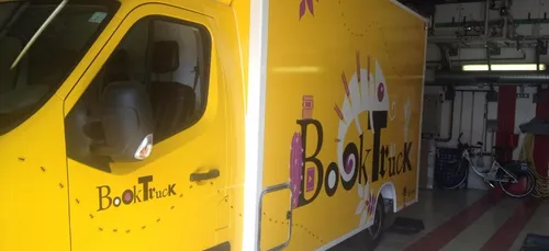 Le book truck au Parc des Expo à Reims