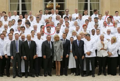 La crème des chefs à l'Elysée