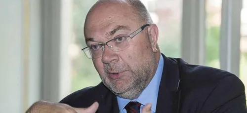 Le Ministre de l'Agriculture de passage à Bar-sur-Aube en fin de...