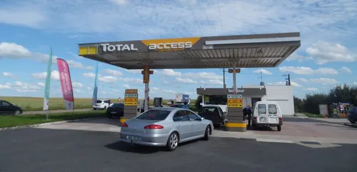Braquage à la station Total de Sarry