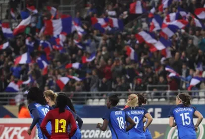 Champagne pour les bleues