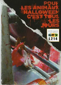 Halloween sanglant avec L214 à Reims, à Charleville-Mézières