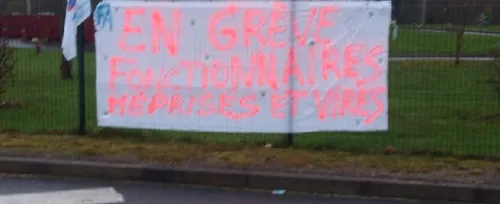 Grogne dans les bennes à Charleville-Mézières