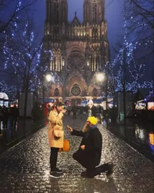 Un bel écrin pour une demande en mariage